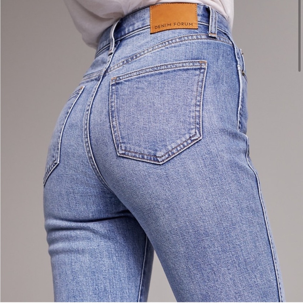 Denim Forum the Anjelica High Rise Slim - Picture 3 of 7